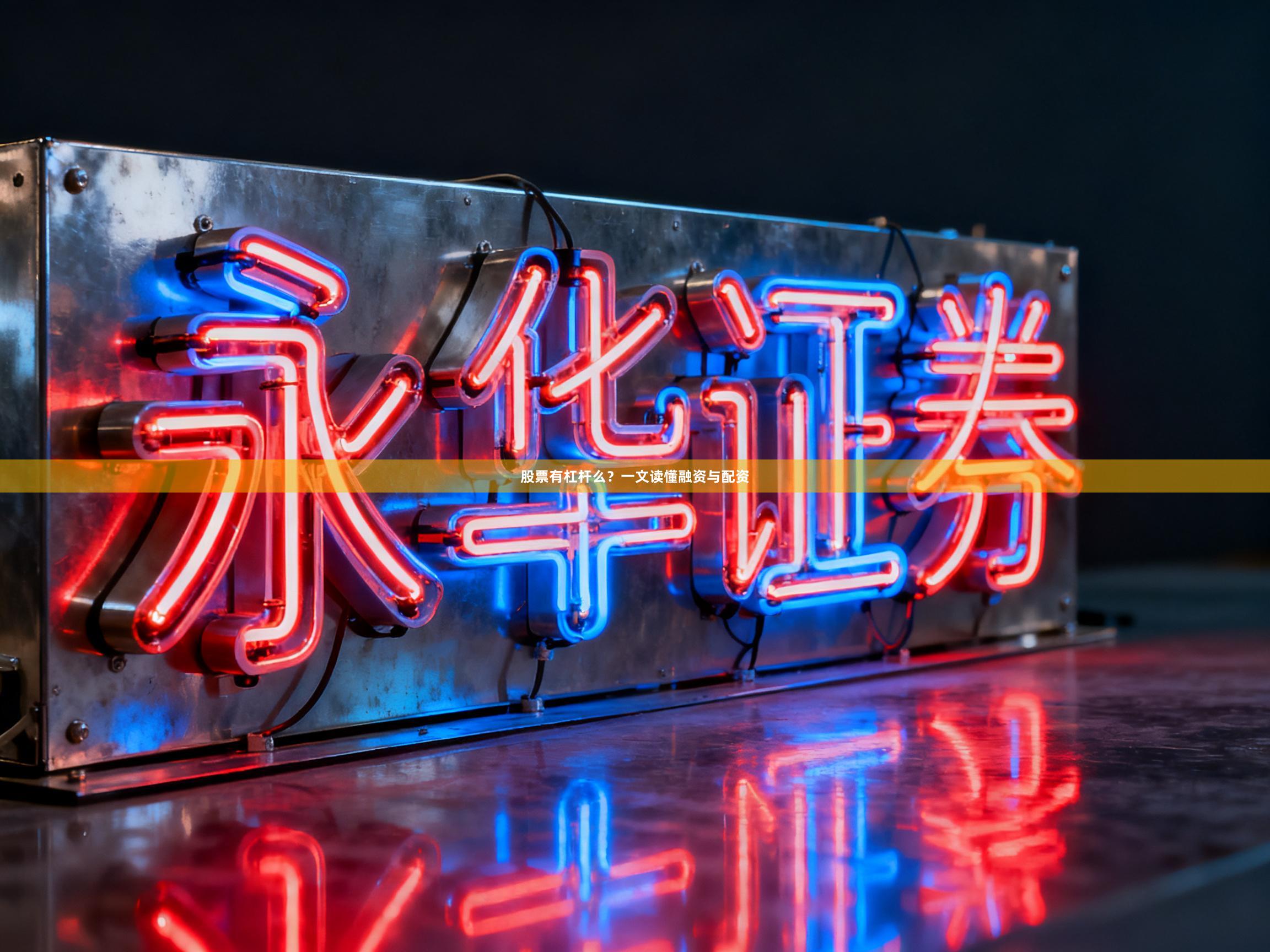 股票有杠杆么？一文读懂融资与配资